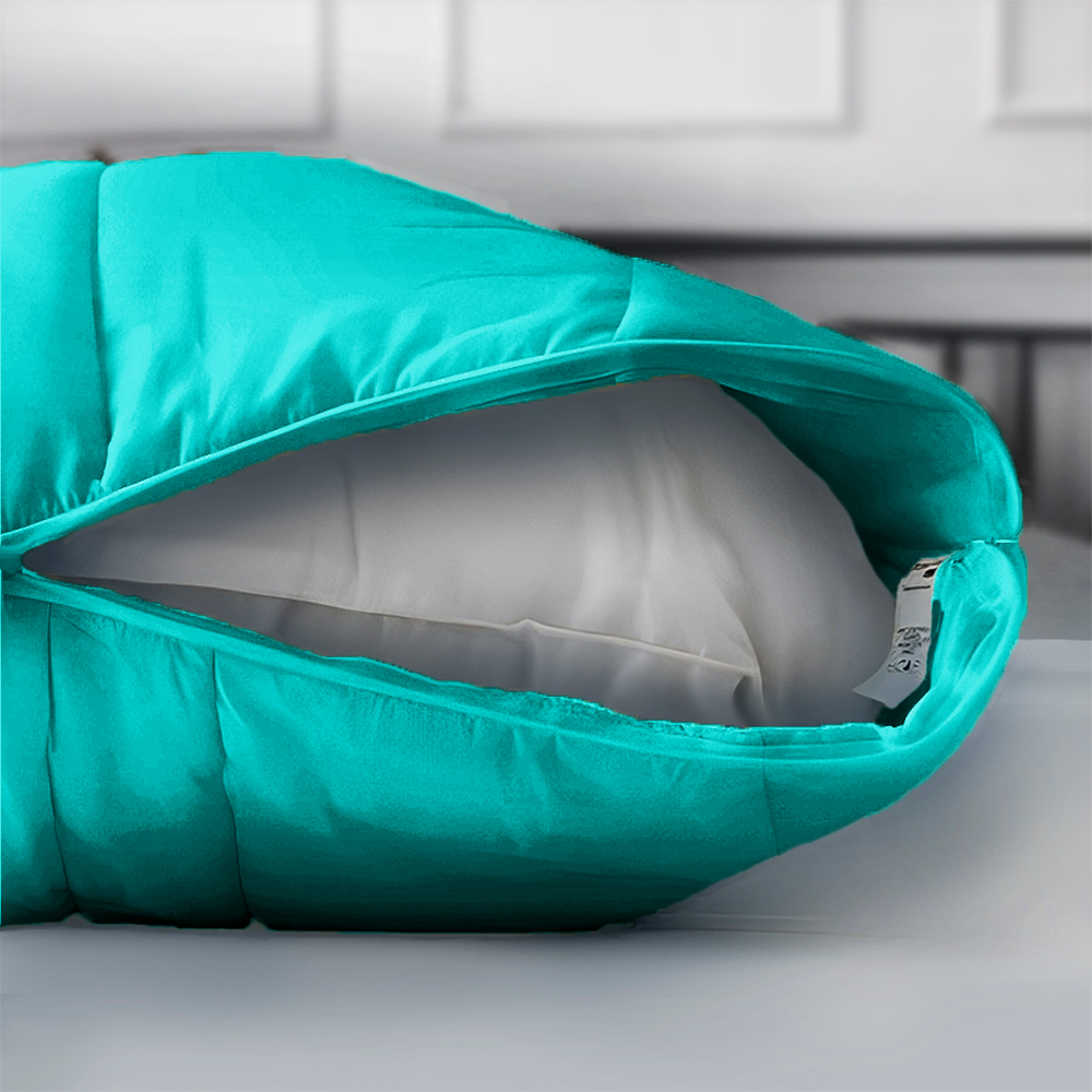 Vista 19 de Protector Almohada Acolchado 50cm*70cm - Color: Azul